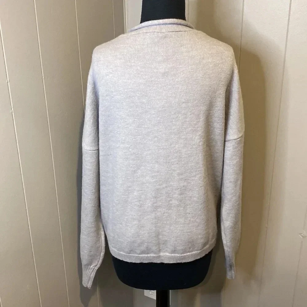 NWT Made with Love Women’s Large Knit Cardigan Drawstring Tie